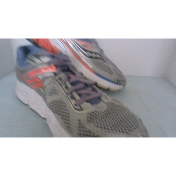 Saucony Omni 4 Running Shoe Silver/Color/Blue size 9.5 (USA) - Picture 7 of 8